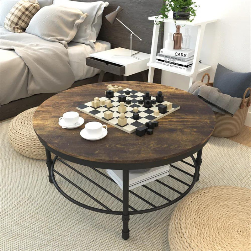 4 Legs Round Coffee Table